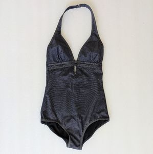 Urban Outfitters Denim Style One-Piece Swimsuit